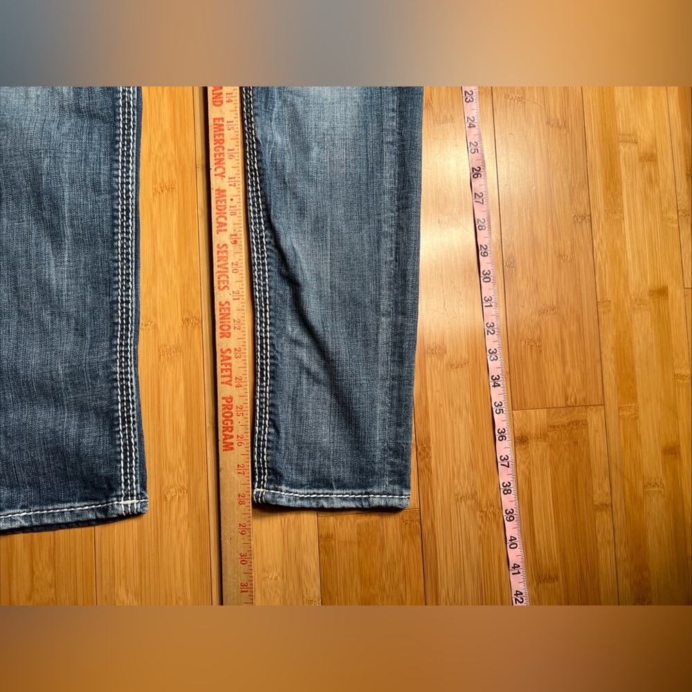 Rock Revival Women’s Blue Sukie Skinny Low Rise Jeans  Streetwear Grunge|Size:28 - Picture 15 of 16
